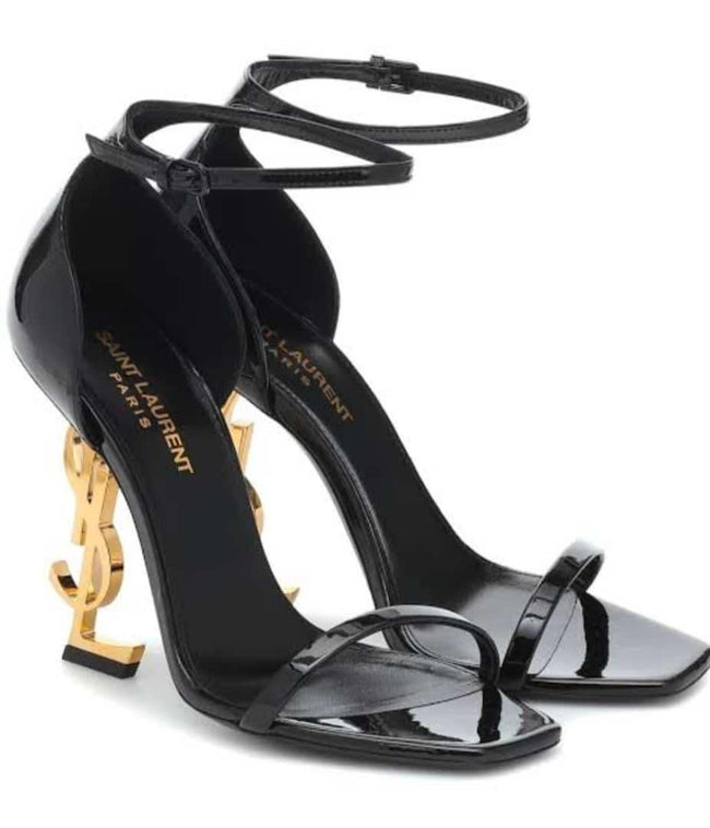 BLACK OPYUM HEEL-(IMPORTED FULL PACKAGE)
